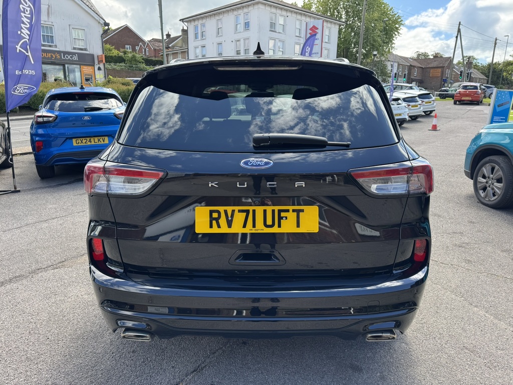Ford Kuga 1.5 Ecoblue St-line X Edition Suv RV71UFT Black #5