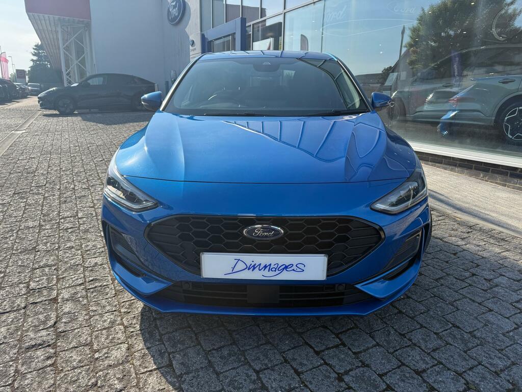 Ford Focus 1.0T Ecoboost Mhev St-line Hatchback Hy GX74JDJ Blue #2