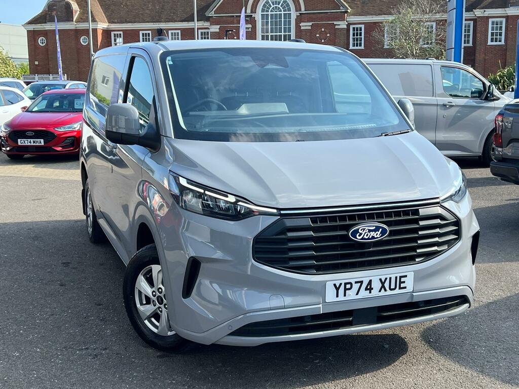 Ford Transit Custom 2.0 280 Ecoblue Limited Panel Van Manua LE24ERO Silver #4