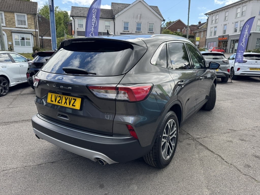 Ford Kuga 1.5 Ecoblue Titanium Edition Suv E LV21XVZ Grey #4