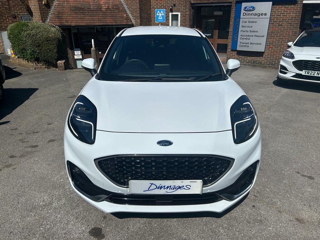 Ford Puma 1.0T Ecoboost Mhev St-line Vignale Suv GX23LLT White #2