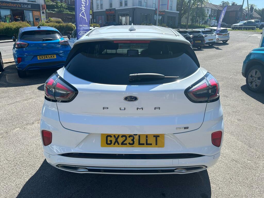 Ford Puma 1.0T Ecoboost Mhev St-line Vignale Suv GX23LLT White #6