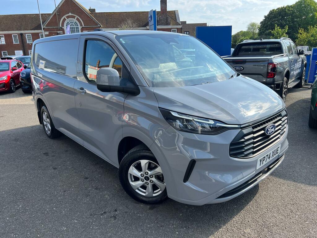 Ford Transit Custom 2.0 300 Ecoblue Limited Panel Van Manua YP74XUE Grey #2