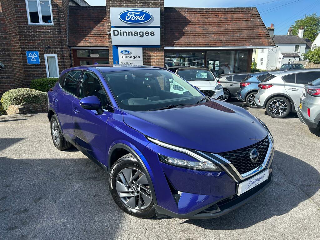 Nissan Qashqai 1.3 Dig-t Mhev Acenta Premium Suv Hybri Blue