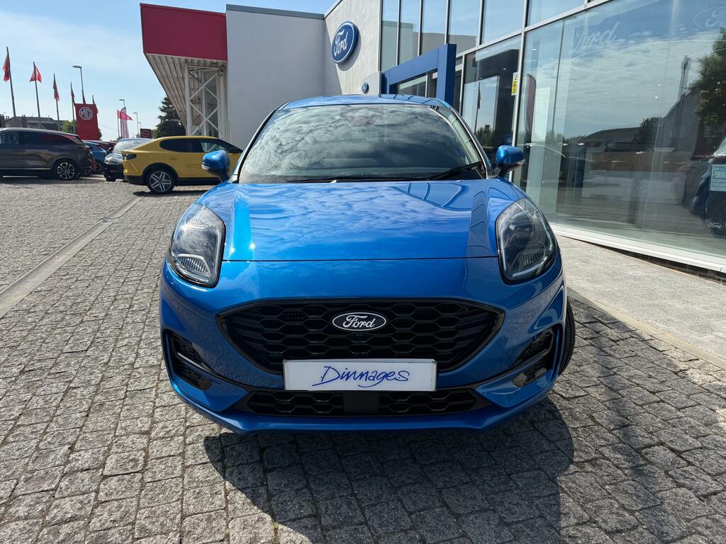 Ford Puma 1.0T Ecoboost Mhev St-line Suv Hybrid M GV25ULL Blue #2