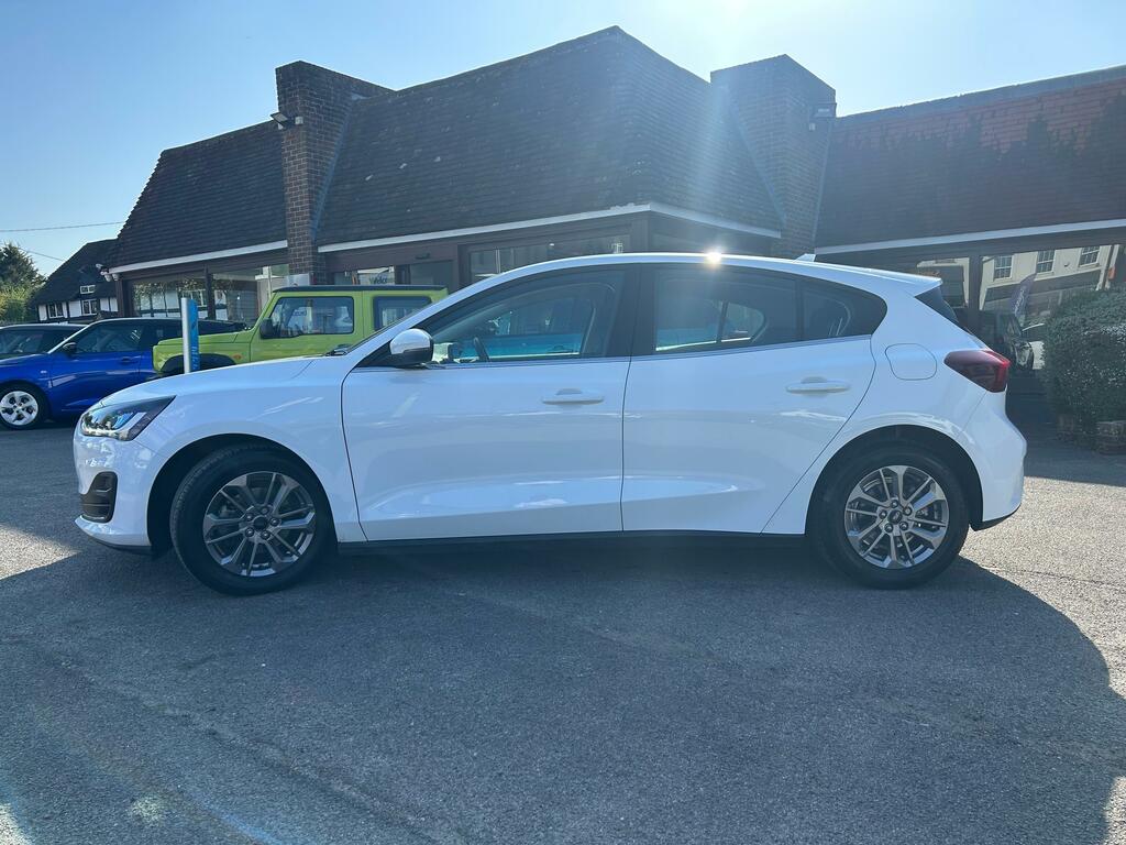 Ford Focus 1.0T Ecoboost Mhev Titanium Hatchback H CE74NWJ White #4