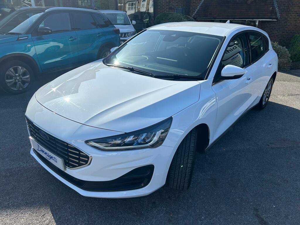 Ford Focus 1.0T Ecoboost Mhev Titanium Hatchback H CE74NWJ White #3