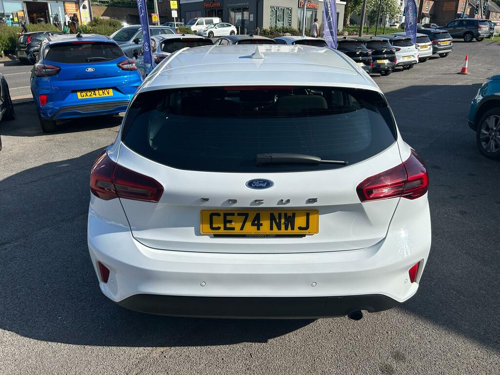 Ford Focus 1.0T Ecoboost Mhev Titanium Hatchback H CE74NWJ White #6