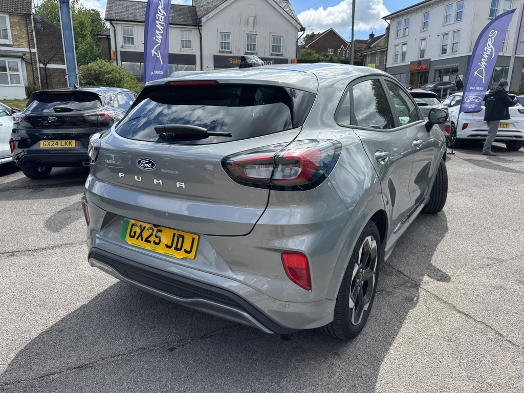 Ford Puma Standard Range 43Kwh Premium Suv GX25JDJ Silver #4