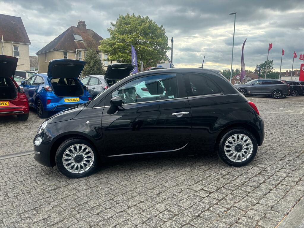 Fiat 500 1.0 Mhev Hatchback Euro 6 Ss WV23XAK Black #5