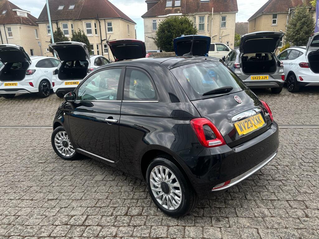 Fiat 500 1.0 Mhev Hatchback Euro 6 Ss WV23XAK Black #6