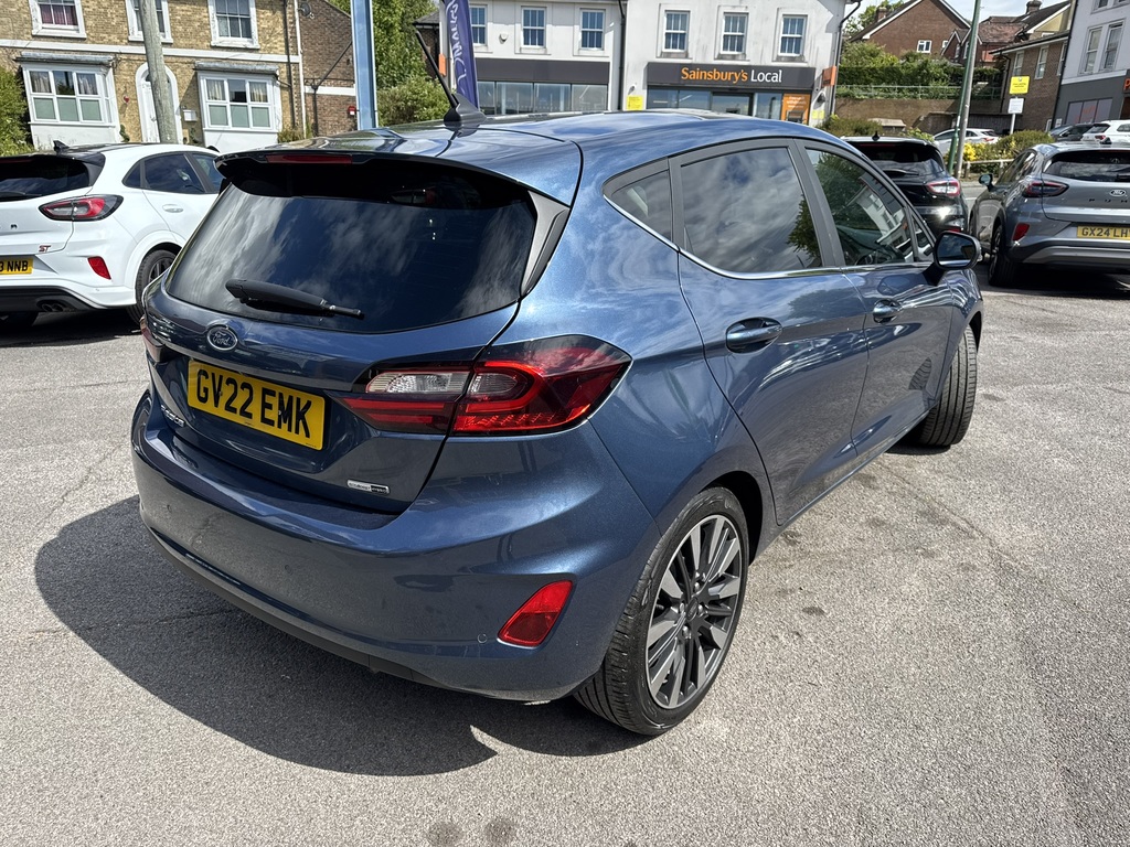 Ford Fiesta 1.0T Ecoboost Mhev Titanium Vignale Hatchback GV22EMK  #4