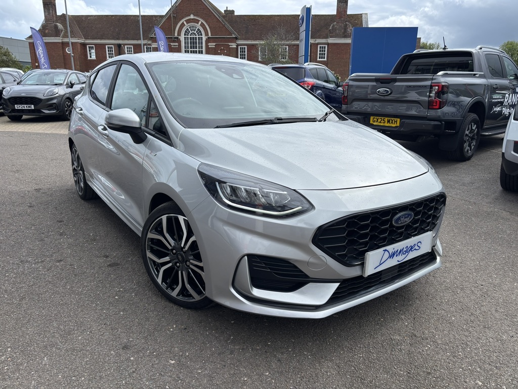 Ford Fiesta 1.0T Ecoboost St-line X Hatchback Manua Silver