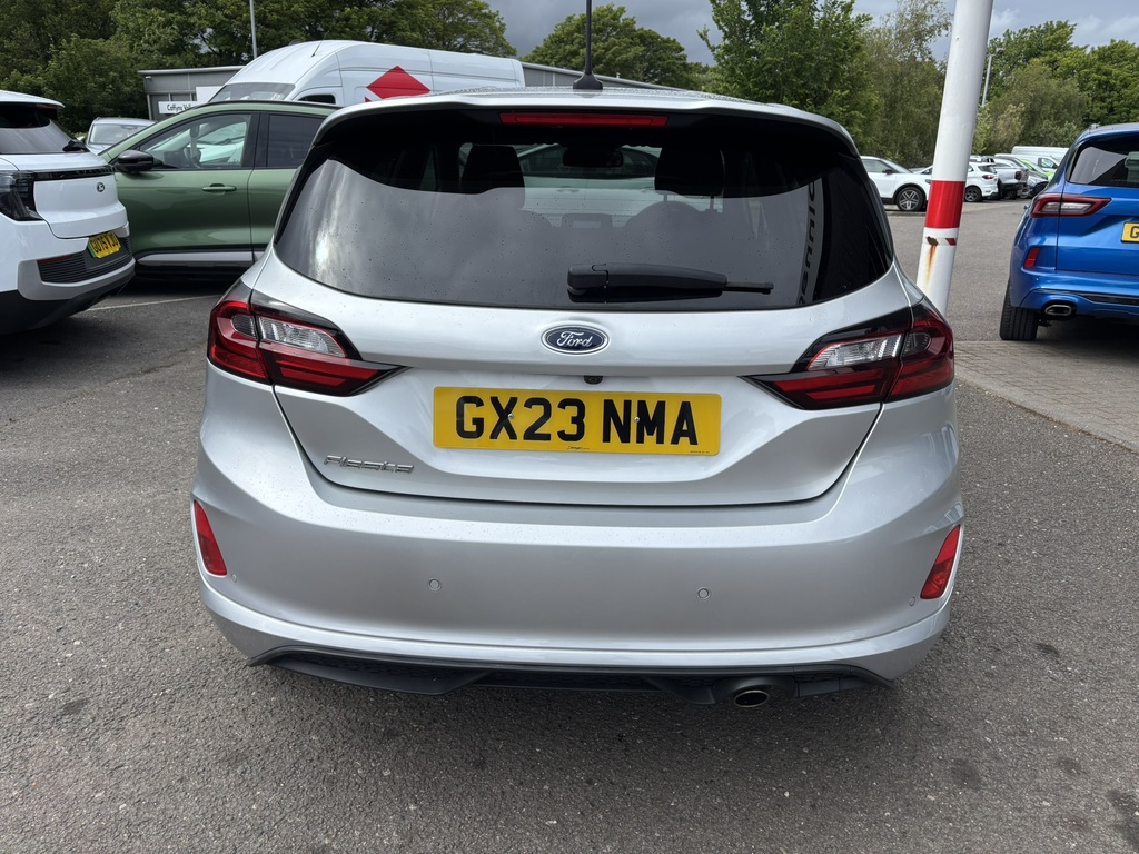 Ford Fiesta 1.0T Ecoboost St-line X Hatchback Manua GX23NMA Silver #6