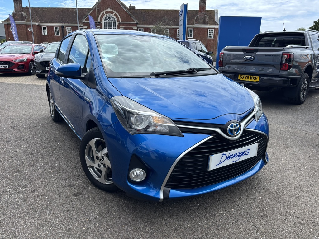 Toyota Yaris 1.5 Vvt-h Icon Hatchback Hybrid E-cvt E Blue