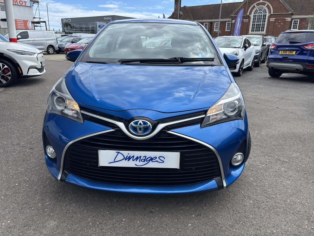 Toyota Yaris 1.5 Vvt-h Icon Hatchback Hybrid E-cvt E Blue #2