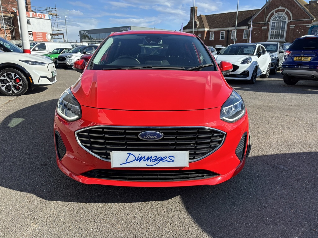 Ford Fiesta 1.0T Ecoboost Titanium Hatchback GY72BHK Red #2