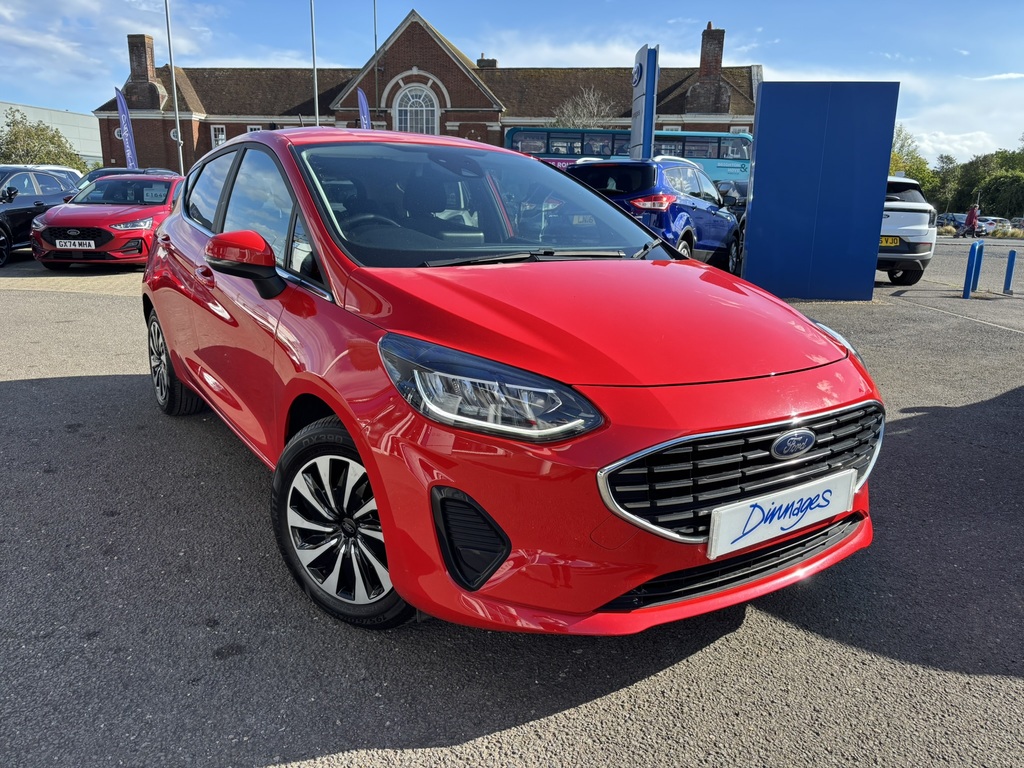 Ford Fiesta 1.0T Ecoboost Titanium Hatchback Red