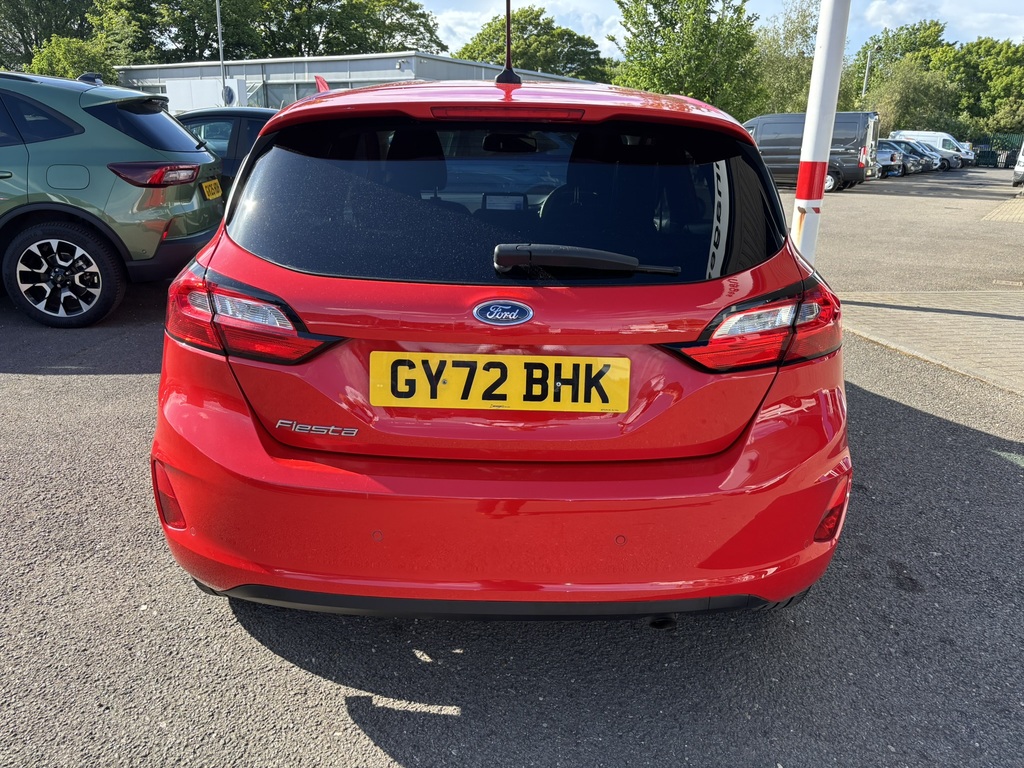 Ford Fiesta 1.0T Ecoboost Titanium Hatchback GY72BHK Red #6
