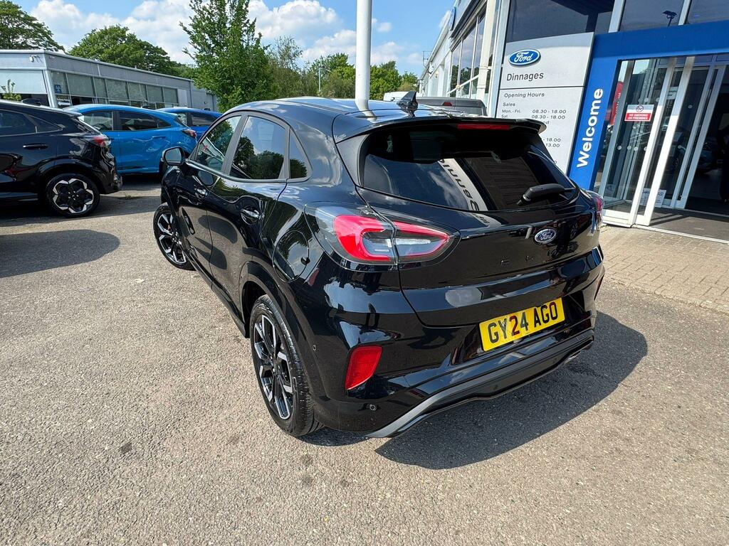 Ford Puma 1.0T Ecoboost Mhev St-line X Suv Hybrid GY24AGO Black #5
