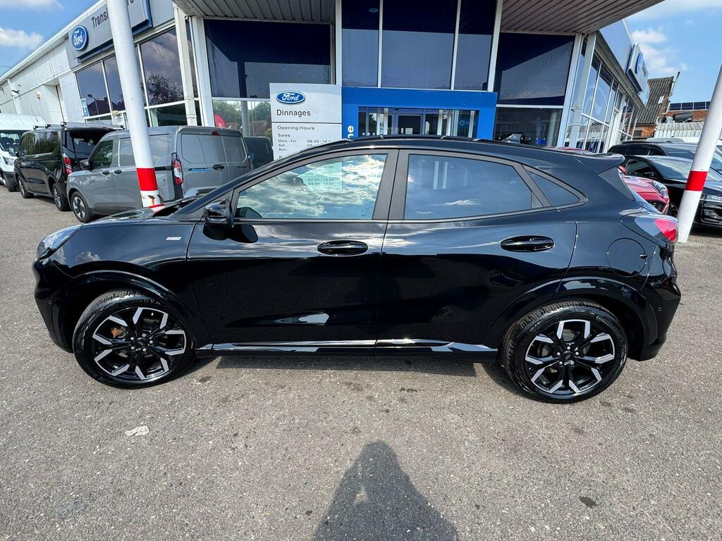 Ford Puma 1.0T Ecoboost Mhev St-line X Suv Hybrid GY24AGO Black #6