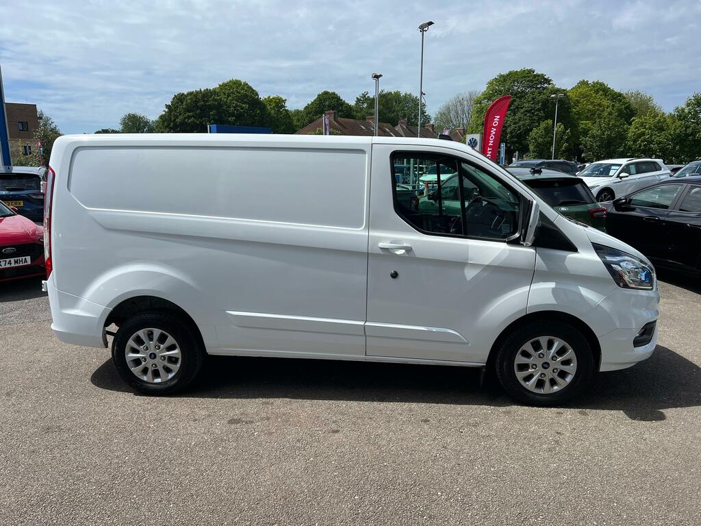 Ford Transit Custom 2.0 280 Ecoblue Limited Panel Van Manua YM71SVT White #4