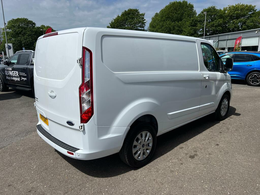 Ford Transit Custom 2.0 280 Ecoblue Limited Panel Van Manua YM71SVT White #6