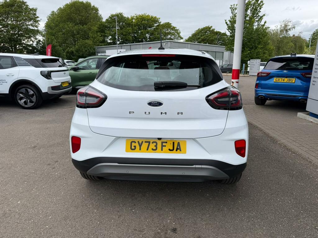 Ford Puma 1.0T Ecoboost Mhev Titanium Suv Hybrid GY73FJA White #6