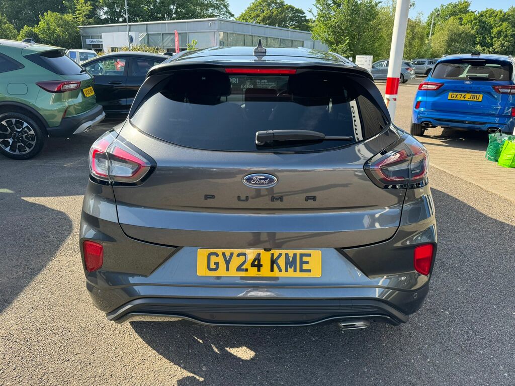 Ford Puma 1.0T Ecoboost Mhev St-line X Suv Hybrid GY24KME Grey #4