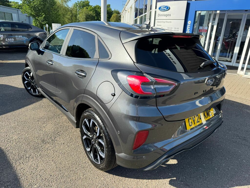 Ford Puma 1.0T Ecoboost Mhev St-line X Suv Hybrid GY24KME Grey #5