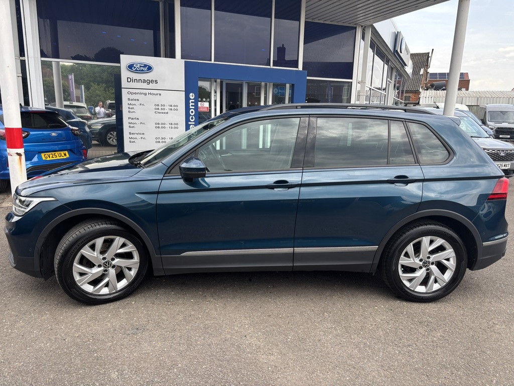 Volkswagen Tiguan 1.5 Tsi Life Suv Dsg Euro 6 Ss 150 GD21XNP Blue #4