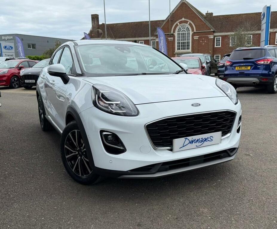 Ford Puma 1.0T Ecoboost Mhev Titanium Suv Hybrid Grey