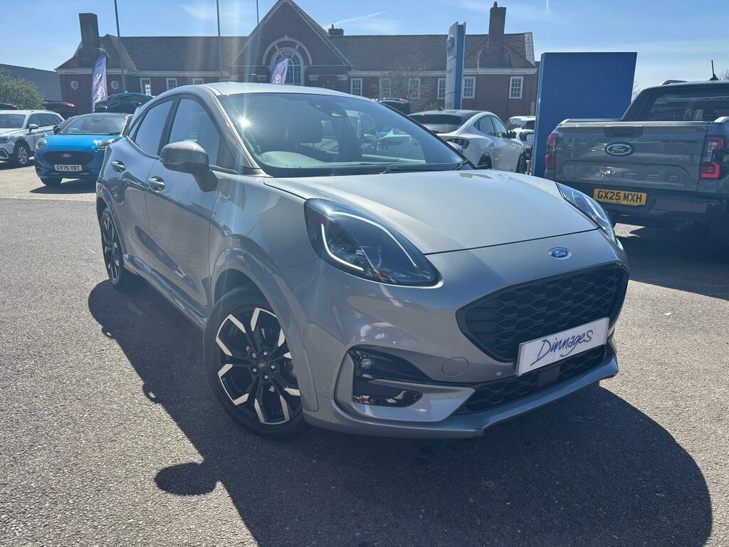 Ford Puma 1.0T Ecoboost Mhev St-line Suv Hybrid M GX74HZC Red #6