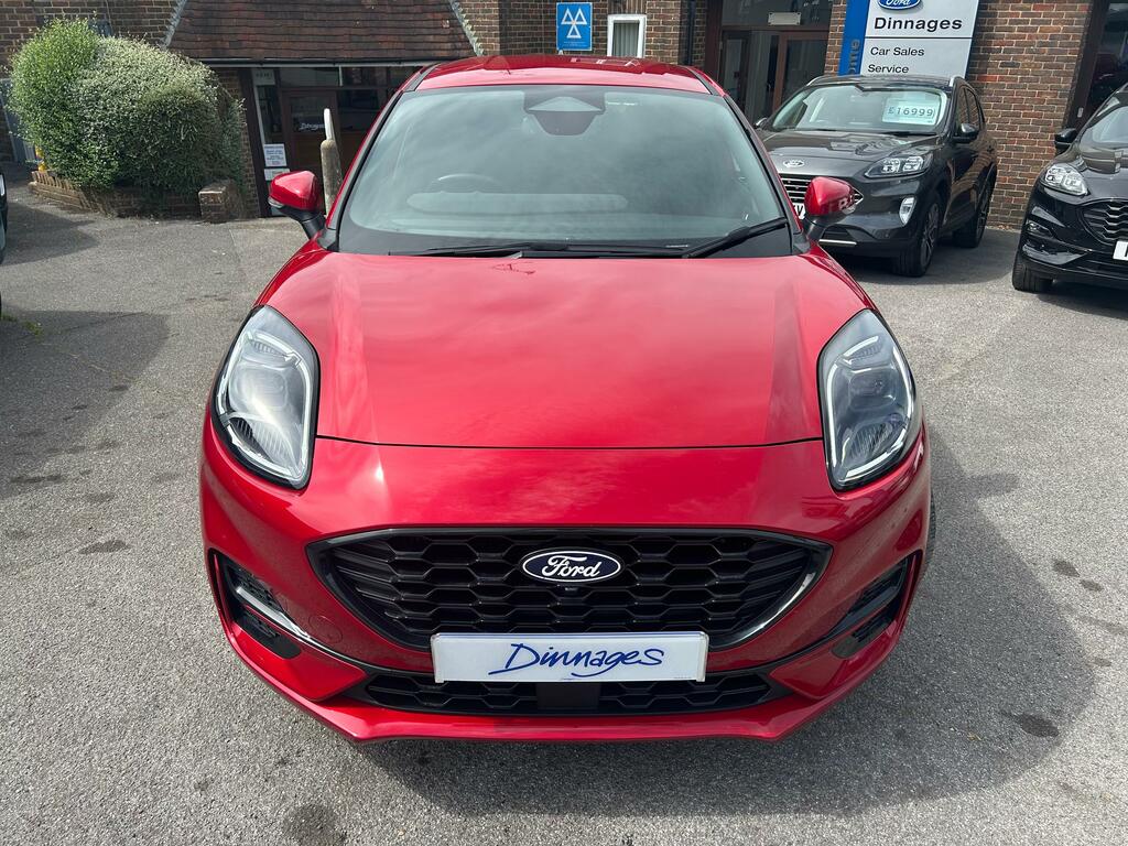 Ford Puma 1.0T Ecoboost Mhev St-line X Suv Hybrid Red