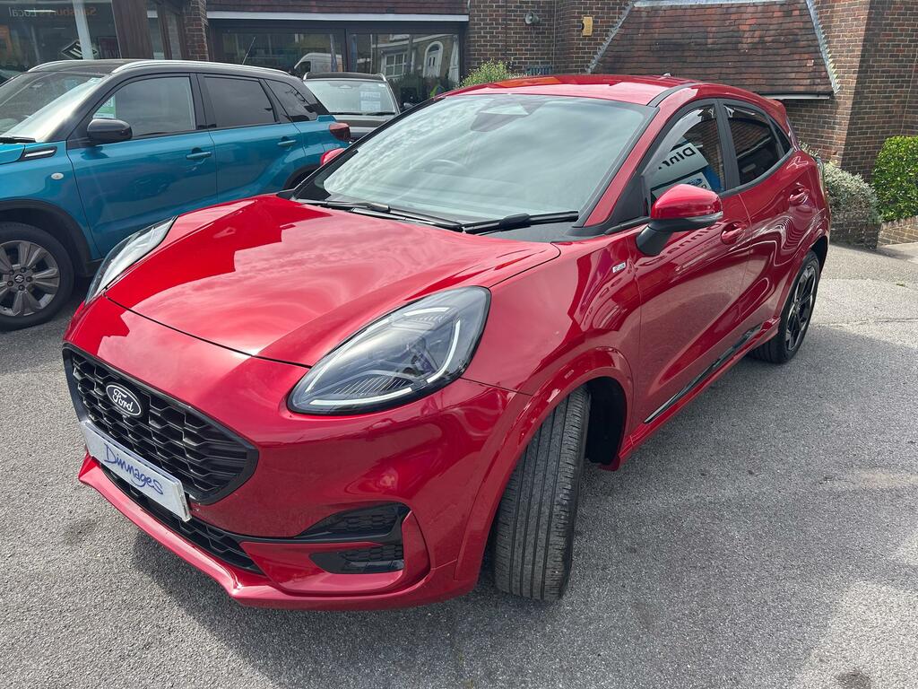 Ford Puma 1.0T Ecoboost Mhev St-line X Suv Hybrid GX25HTP Red #2