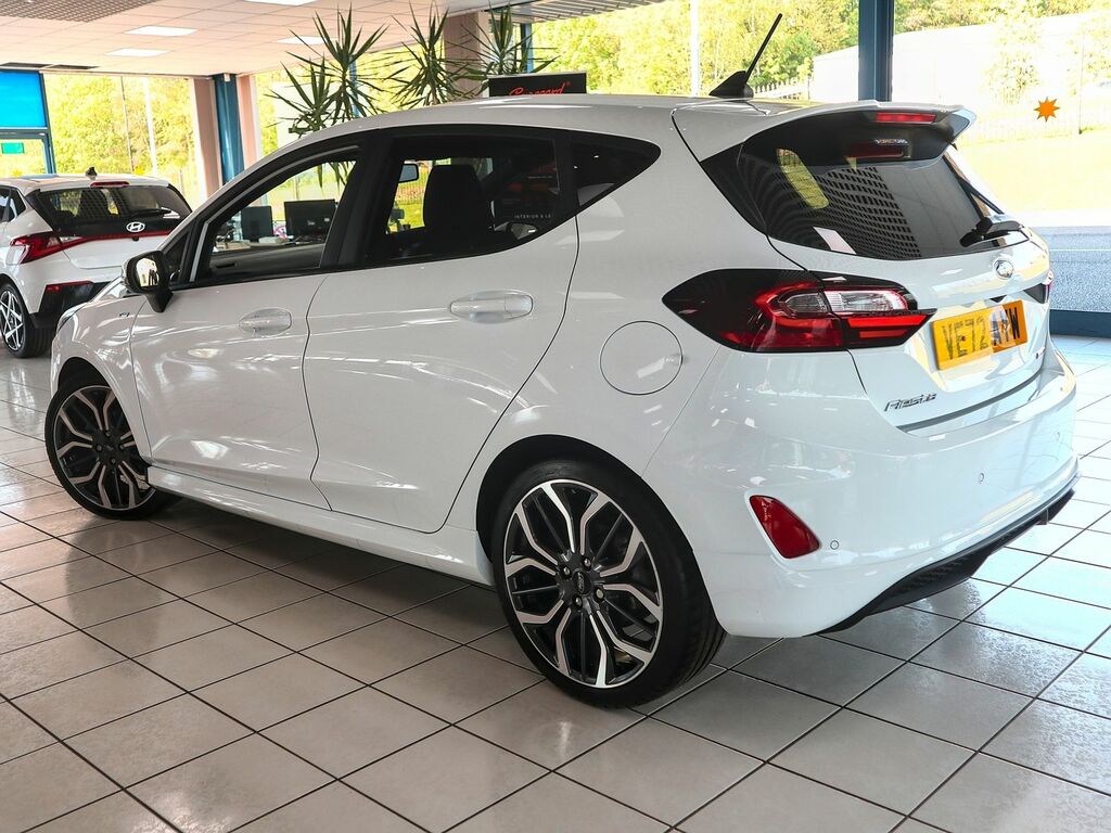Ford Fiesta 1.0 St-line X Edition Ecoboost Mhev VE72AYW White #2