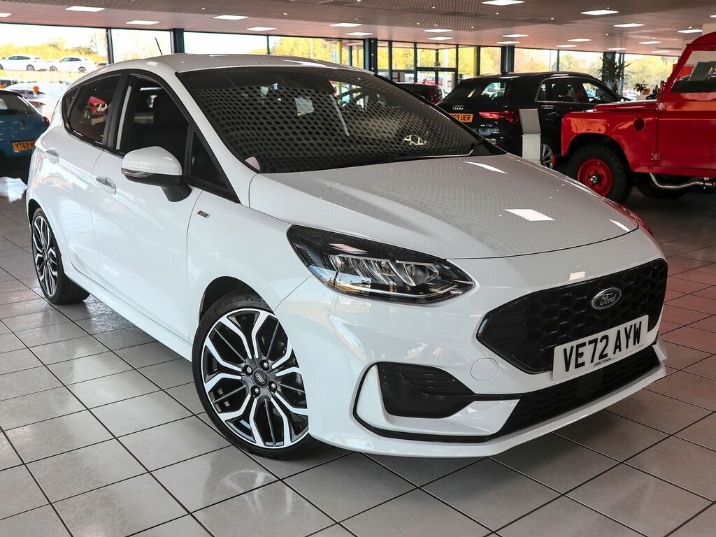 Ford Fiesta 1.0 St-line X Edition Ecoboost Mhev VE72AYW White