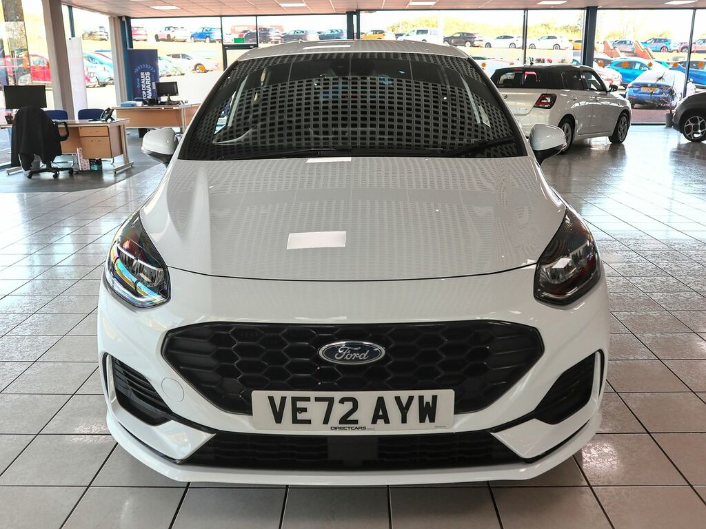 Ford Fiesta 1.0 St-line X Edition Ecoboost Mhev VE72AYW White #5