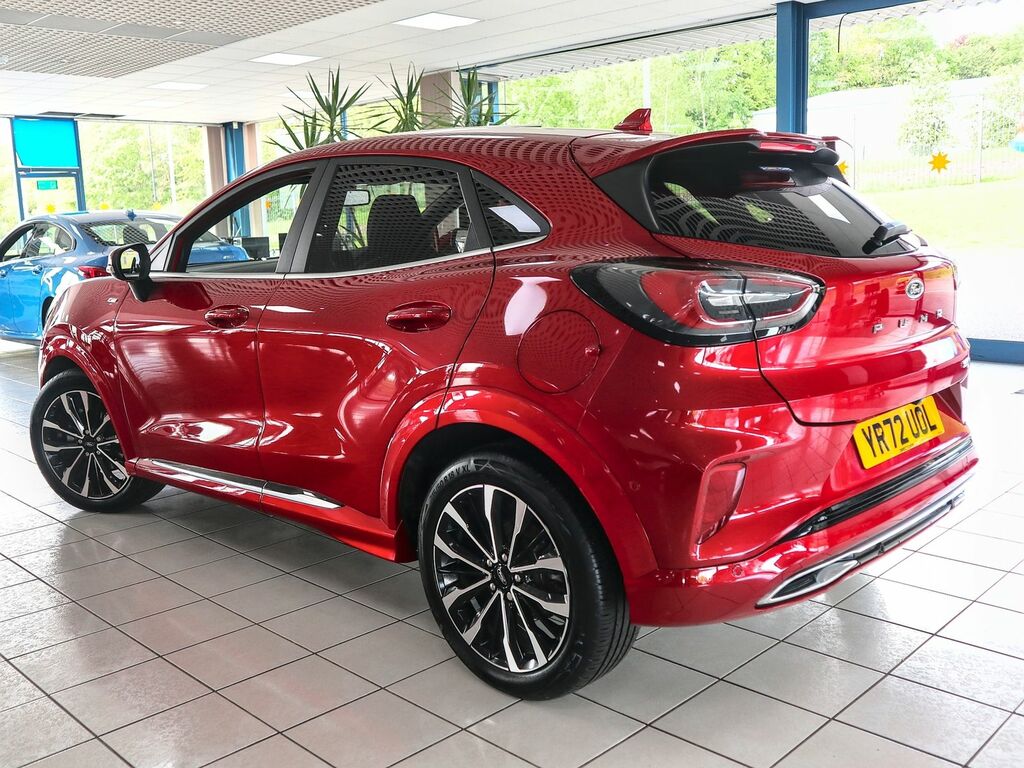 Ford Puma 1.0 St-line Vignale Ecoboost Mhev YR72UOL Red #2