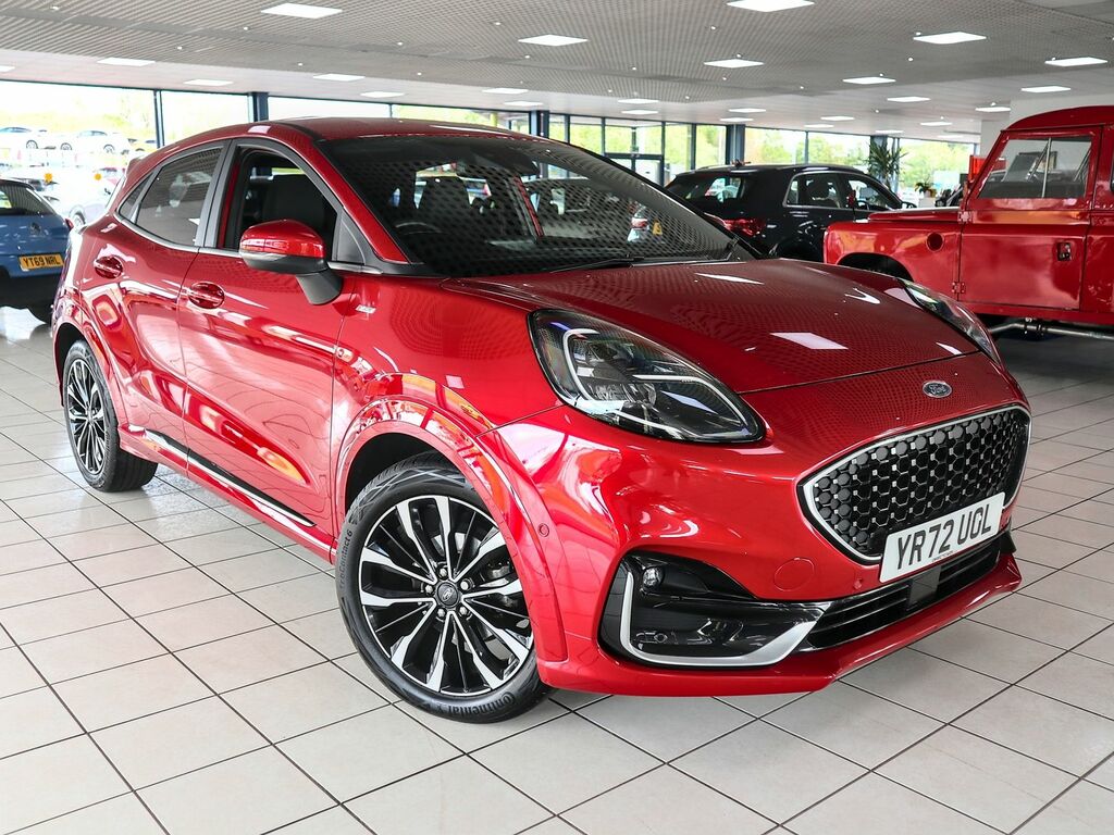Ford Puma 1.0 St-line Vignale Ecoboost Mhev YR72UOL Red