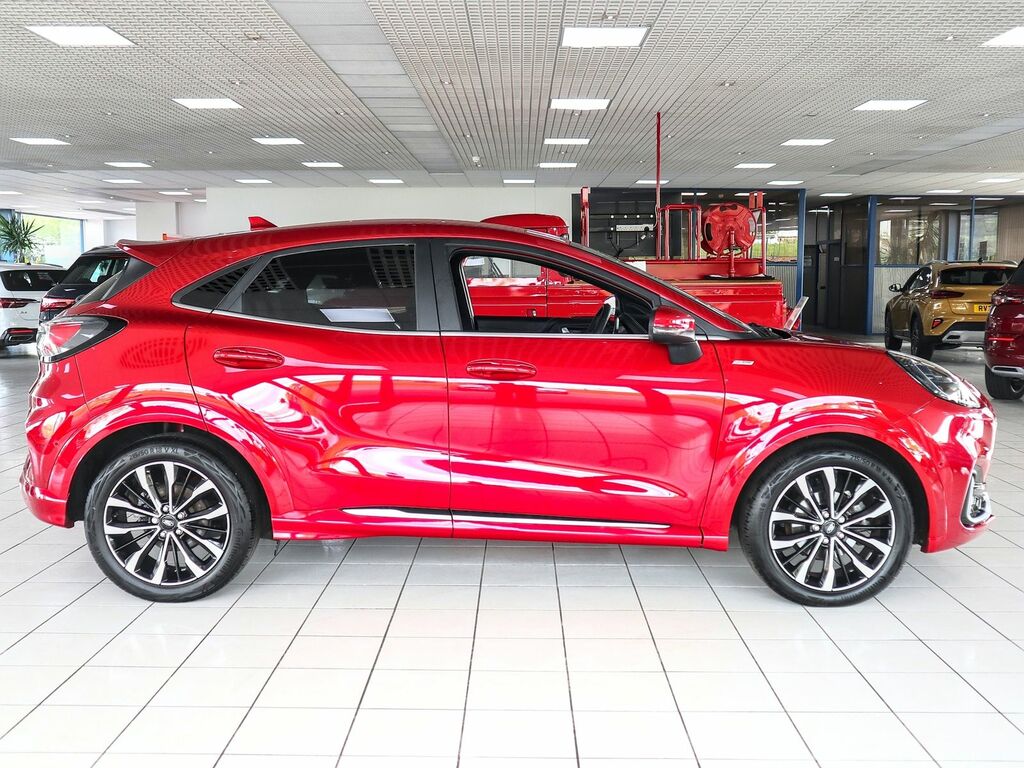 Ford Puma 1.0 St-line Vignale Ecoboost Mhev YR72UOL Red #6