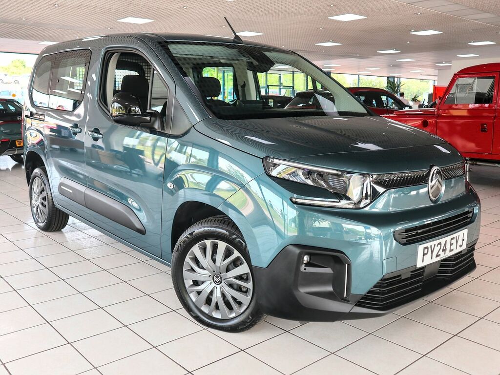 Citroen Berlingo 1.2 Plus M Puretech Combi Van Double Cab Blue
