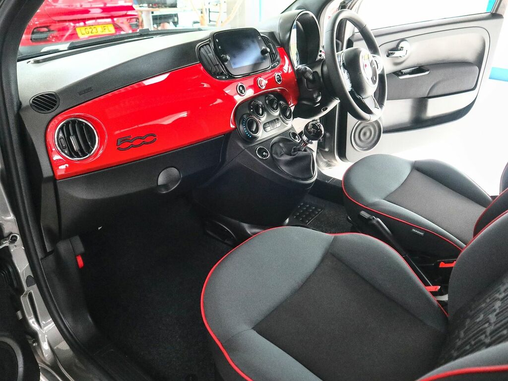 Fiat 500 1.0 Red Mhev KR23HDU Grey #4