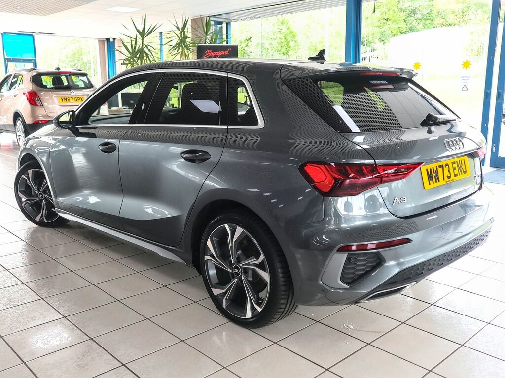 Audi A3 1.0 S Line 30 Sportback Tfsi S-tronic MW73ENU Grey #2
