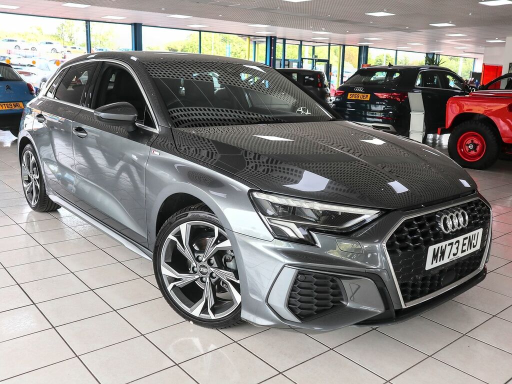 Audi A3 1.0 S Line 30 Sportback Tfsi S-tronic Grey