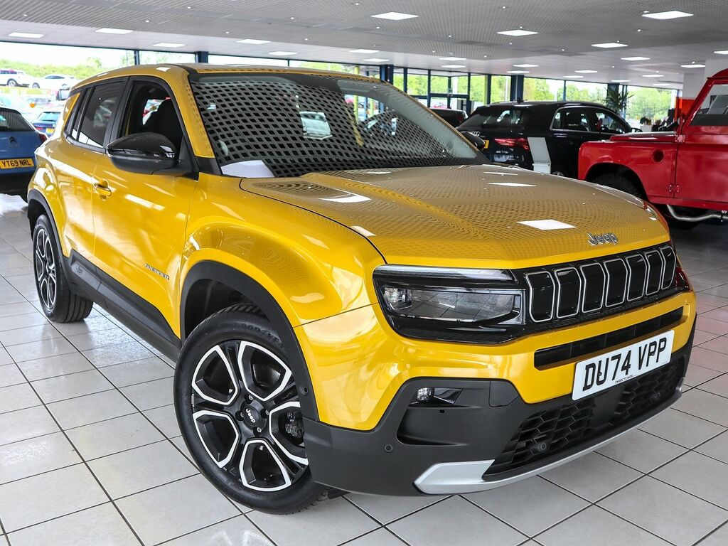 Jeep Avenger E-summit 54Kwh Yellow