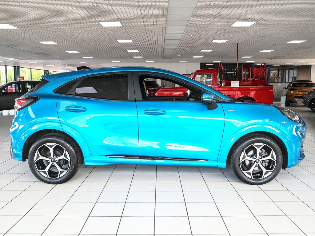 Ford Puma 1.0 St-line Ecoboost Mhev MA75GMO Blue #6