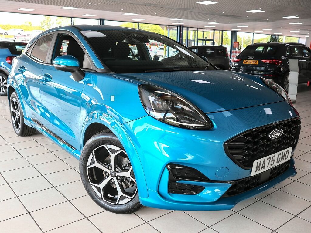 Ford Puma 1.0 St-line Ecoboost Mhev Blue
