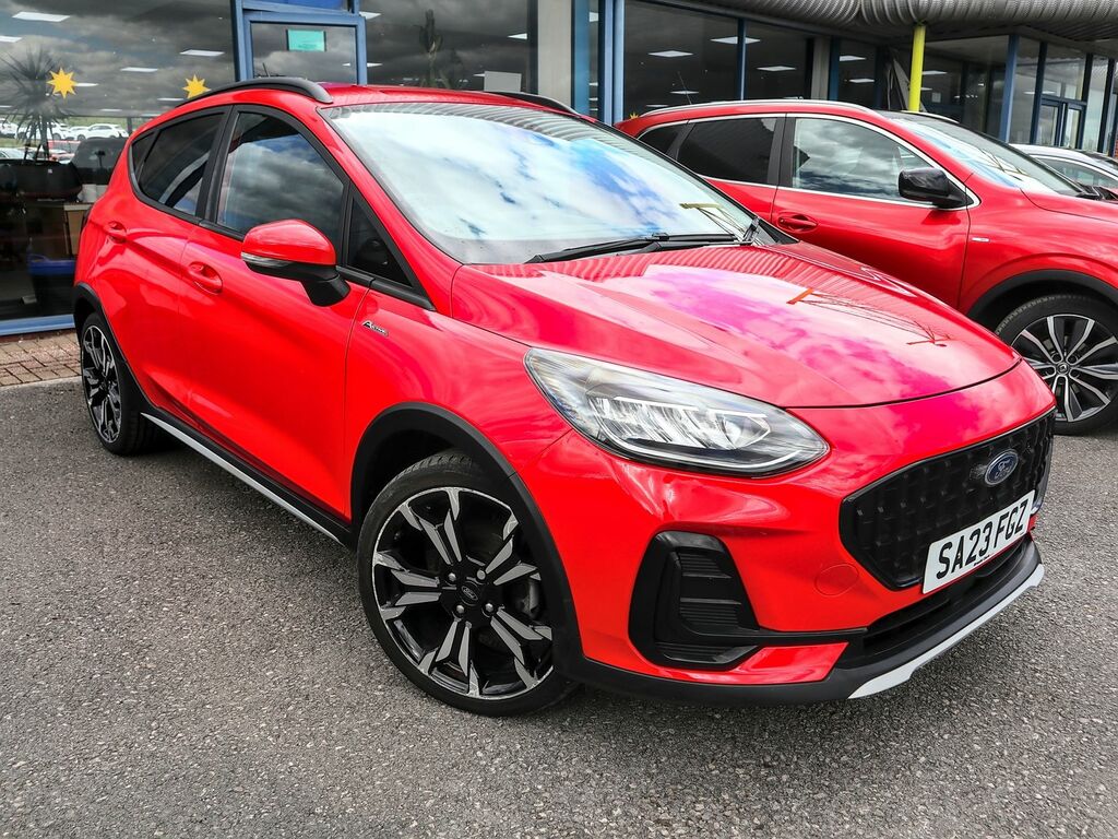 Ford Fiesta 1.0 Active X Edition Ecoboost Mhev Red