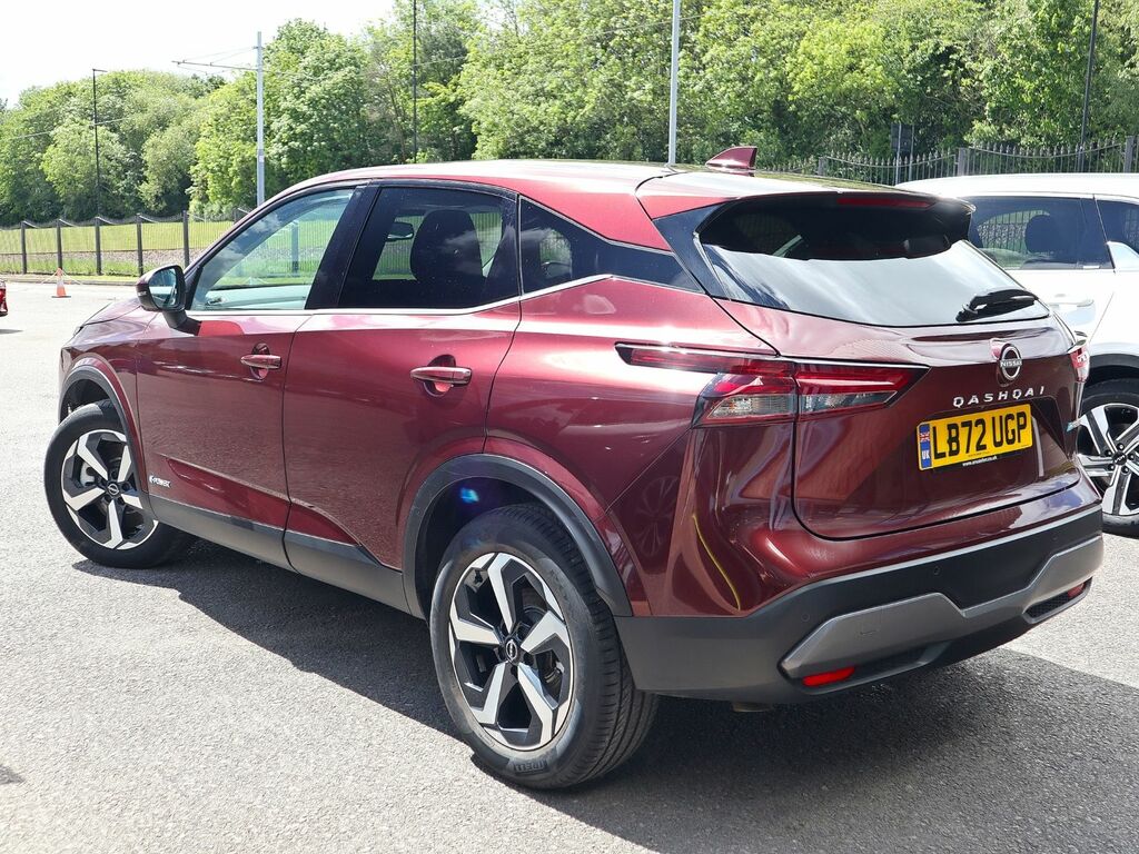 Nissan Qashqai 1.5 N-connecta E-power Hybrid LB72UGP Red #2